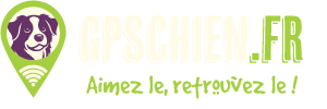 Logo de GPS chien, comparatif et test de traceurs pour chien.